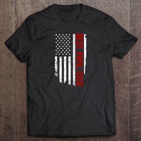 Best papa ever american flag version2 shirt