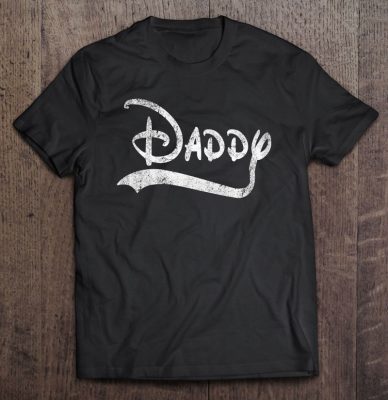 Daddy disney font version shirt