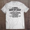 5 things should know about my daddy crazy lineman shirt