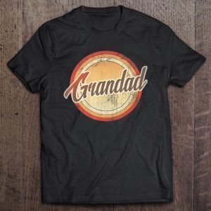 Grandad vintage retro father’s day shirt