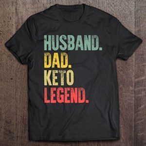 Husband dad keto legend vintage version shirt