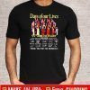 Days of our Lives 55th anniversary 1965 2020 thank you for the memories Tee Shirts