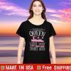 Flamingo Pontoon Queen Classy Sassy And A Bit Smart Assy Tee Shirts