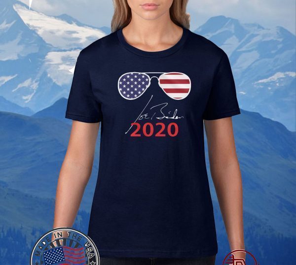 Glasses Joe Biden 2020 wall flag Tee Shirts