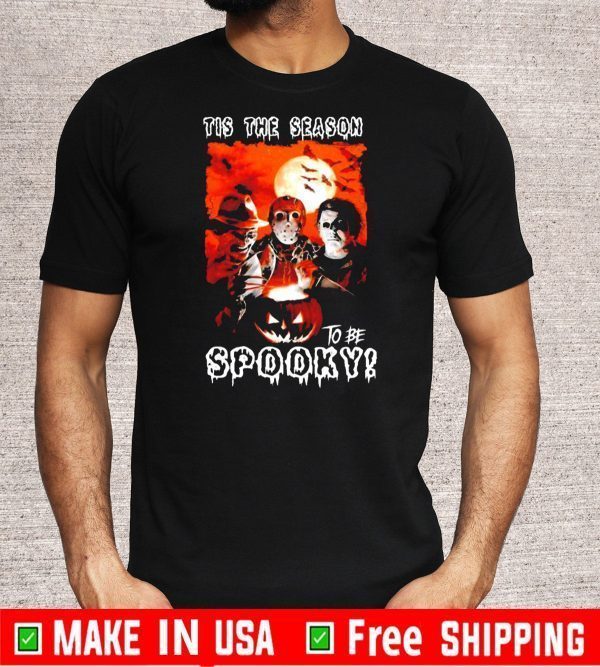 Halloween horror characters tis the season to be spooky Official T-Shirt