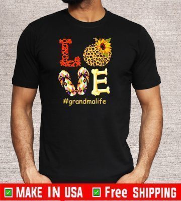 Halloween love grandma life For T-Shirt