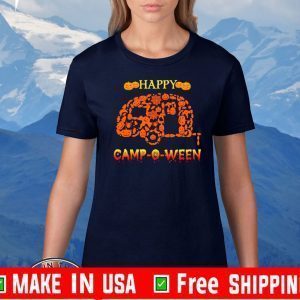 Happy Camp-O-Ween pumpkin Funny T-Shirt