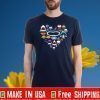 Heart shark Official T-Shirt