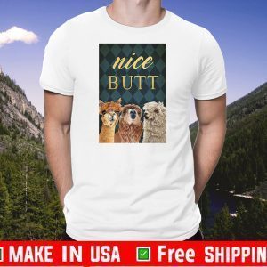 Alpaca nice butt Funny T-Shirt