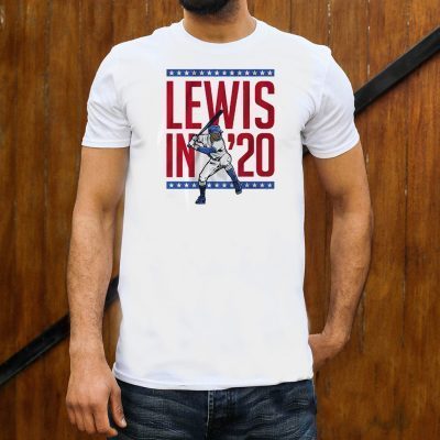 LEWIS IN '20 FLAG US T-SHIRT