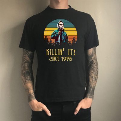 Michael Myers killin’ it since 1978 Halloween vintage T-Shirt