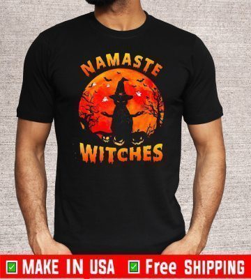 Namaste Witches Happy Halloween Tee Shirts