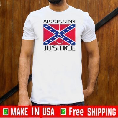Confederate Flag Mississippi Justice Tee Shirts