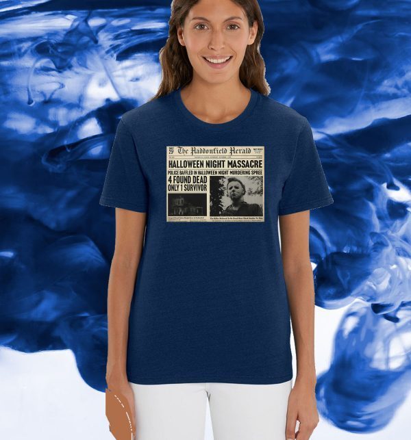 Michael Myers Haddonfield Herald Sign – Halloween Poster 2020 T-Shirt