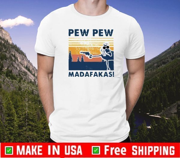 Pew pew madafakas horse vintage 2020 T-Shirt