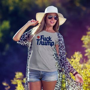 ROSE FUCK TRUMP TEE SHIRTS