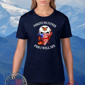 US Marine forgive me father for I will sin Official T-Shirt