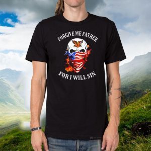 US Marine forgive me father for I will sin Official T-Shirt