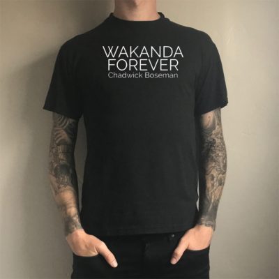 Wakanda Forever R.I.P Chadwick Boseman 2020 T-Shirt