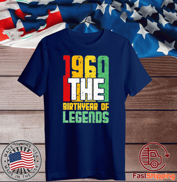 1960 The birthyear of legends official t-shirt