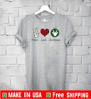2020 Peace Love Christmas T-Shirt