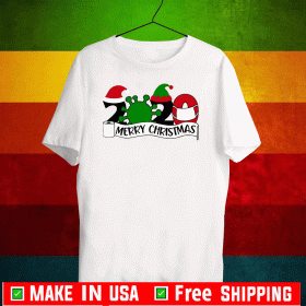 2020 mask quarantine Christmas T-Shirt - Mery Christmas Gift For Mens Womens And KIds