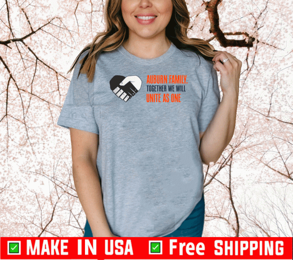 Together We Will Auburn Tigers Unity US T-Shirt