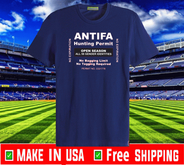 Antifa Hunting Permit T-Shirts