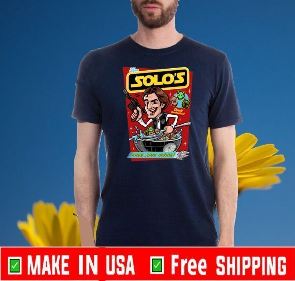 Han Solo’s Cereal T-Shirt Free Junk Inside