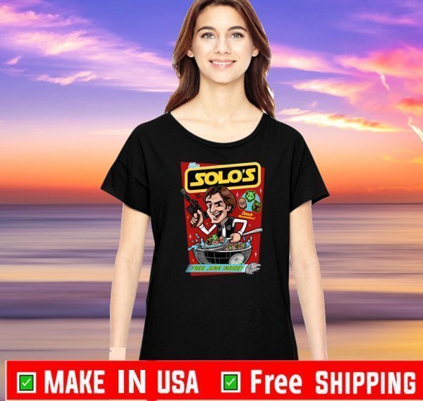 Han Solo’s Cereal T-Shirt Free Junk Inside