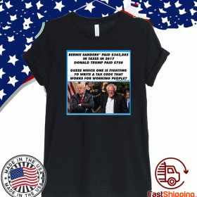 Bernie Sanders and Donald Trump Filing Jointly With Jane 2020 T-Shirt