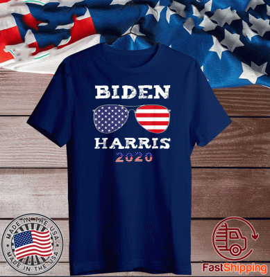 Biden Harris 2020 American Flag Sunglasses Shirt