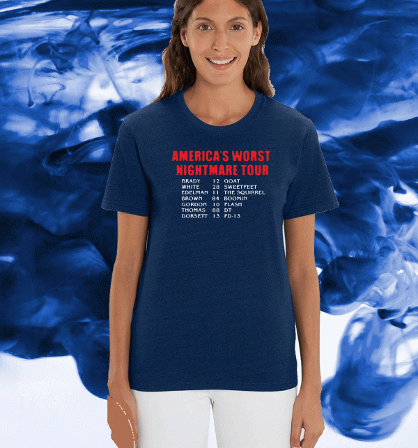 Bill's Plan America's Worst Nightmare Tour Tee Shirts
