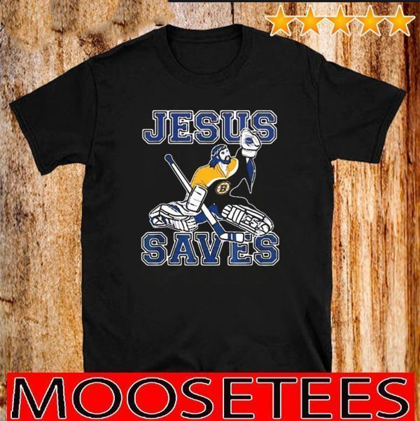 Boston bruins hockey jesus saves Tee Shirts