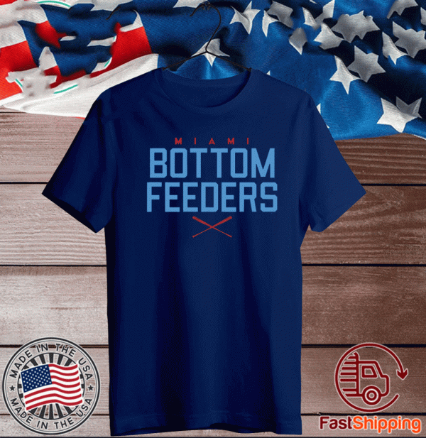Bottom Feeders Shirt - Miami Baseball Tee Shirts