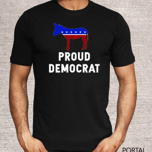 Proud Democrat Vote T-Shirt