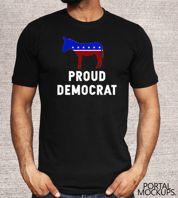 Proud Democrat Vote T-Shirt