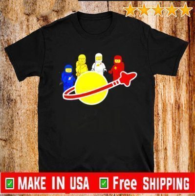 Official Spaceman Lego worlds T-Shirt