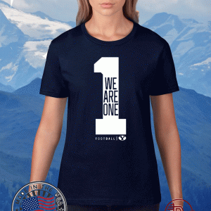 Official We Are One BYU Football T-Shirt