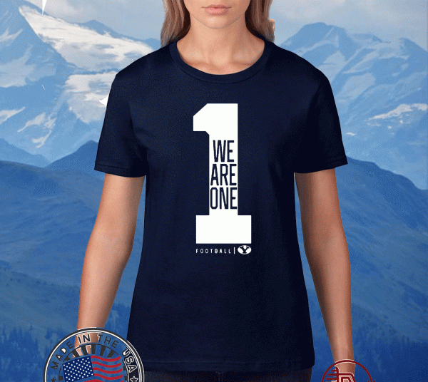Official We Are One BYU Football T-Shirt