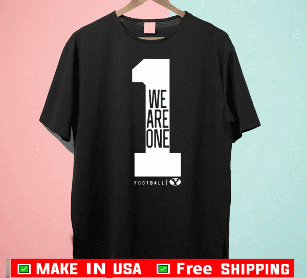 Official We Are One BYU Football T-Shirt