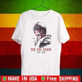 Chadwick Boseman see you again 1976-2020 T-Shirt
