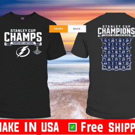 Tampa Bay Lightning 2020 Stanley Cup Champions Tee Shirts
