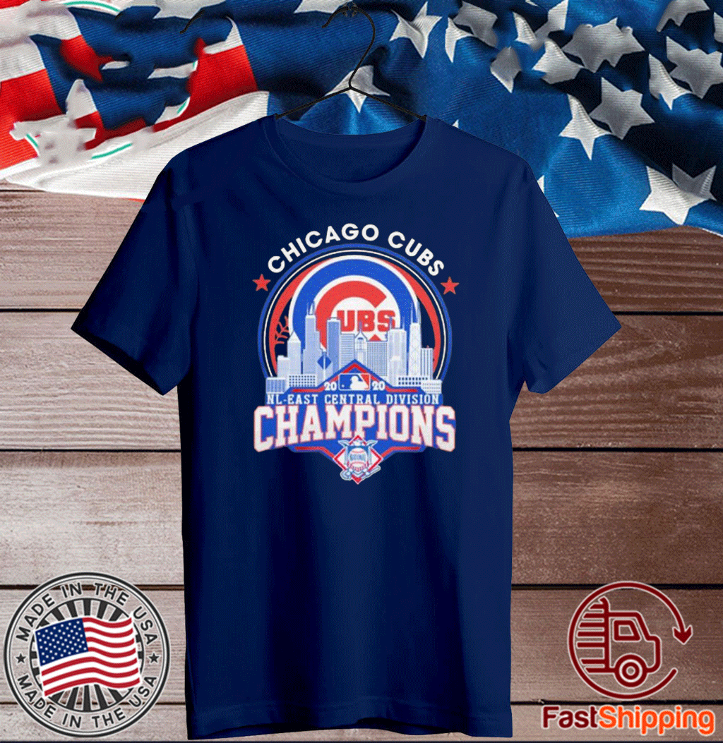 Chicago cubs central division champions For T-Shirt - HollyTees