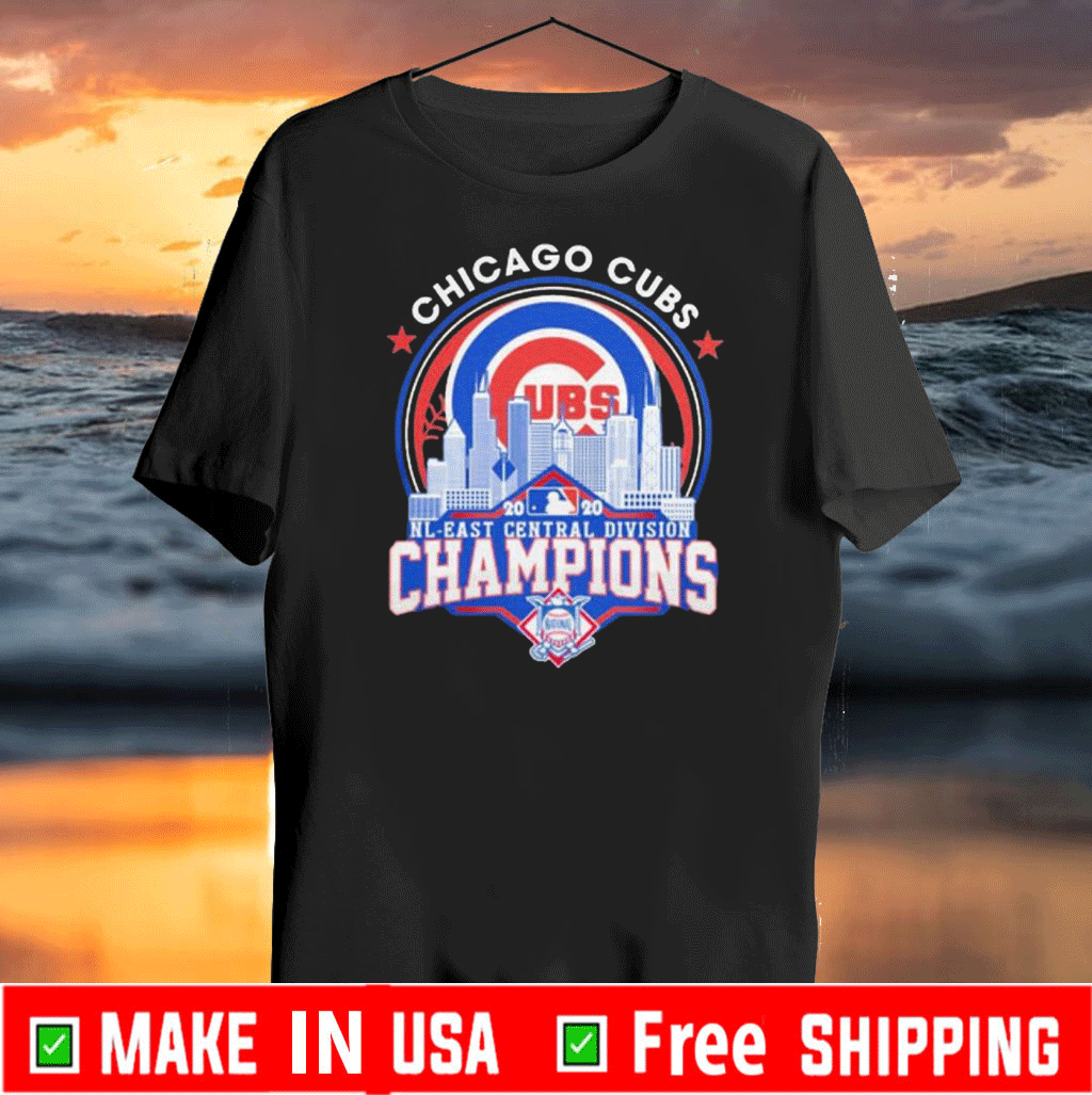 Chicago cubs central division champions For T-Shirt - HollyTees