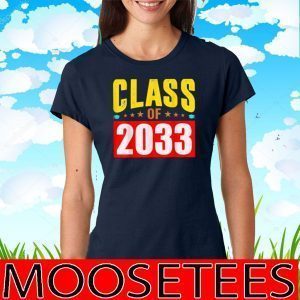 Official Class of 2033 Grow With Me T-Shirt