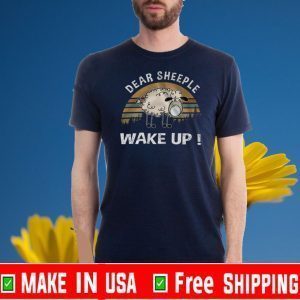 Dear Sheeple Wake Up Vintage 2020 T-Shirt