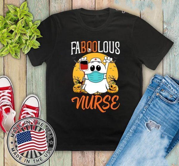 Fa Boo Lous Nurse Happy Halloween Gift T-Shirt