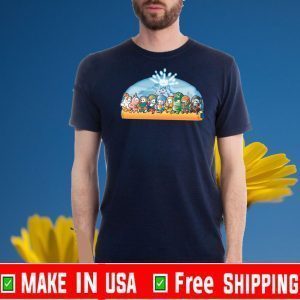 Fall Guys Ultimate Knockout, Lunch atop a Skyscraper, Parody, Video Game T-Shirt