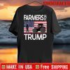 Farmers For Trump 2020 Vintage US Flag T-Shirt